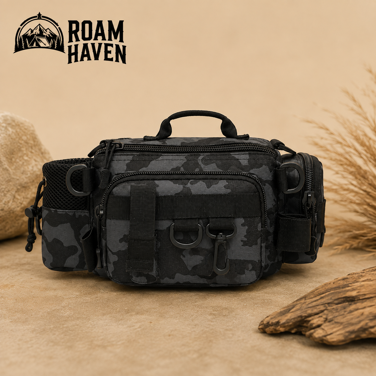 Roam Haven Fishing Pouch Waist Bag