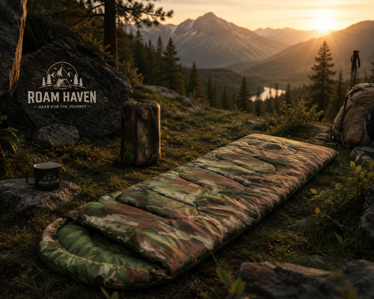 Outdoor Camouflage Sleeping Bag