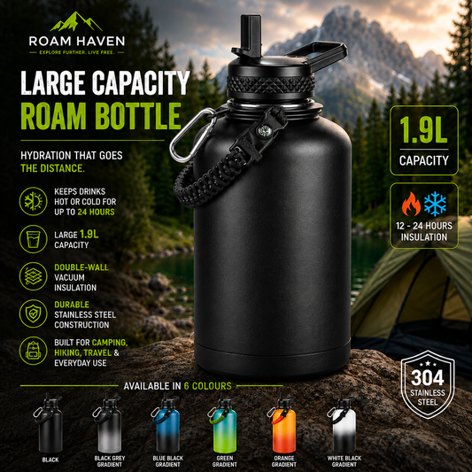 Large Capacity Roam Bottle