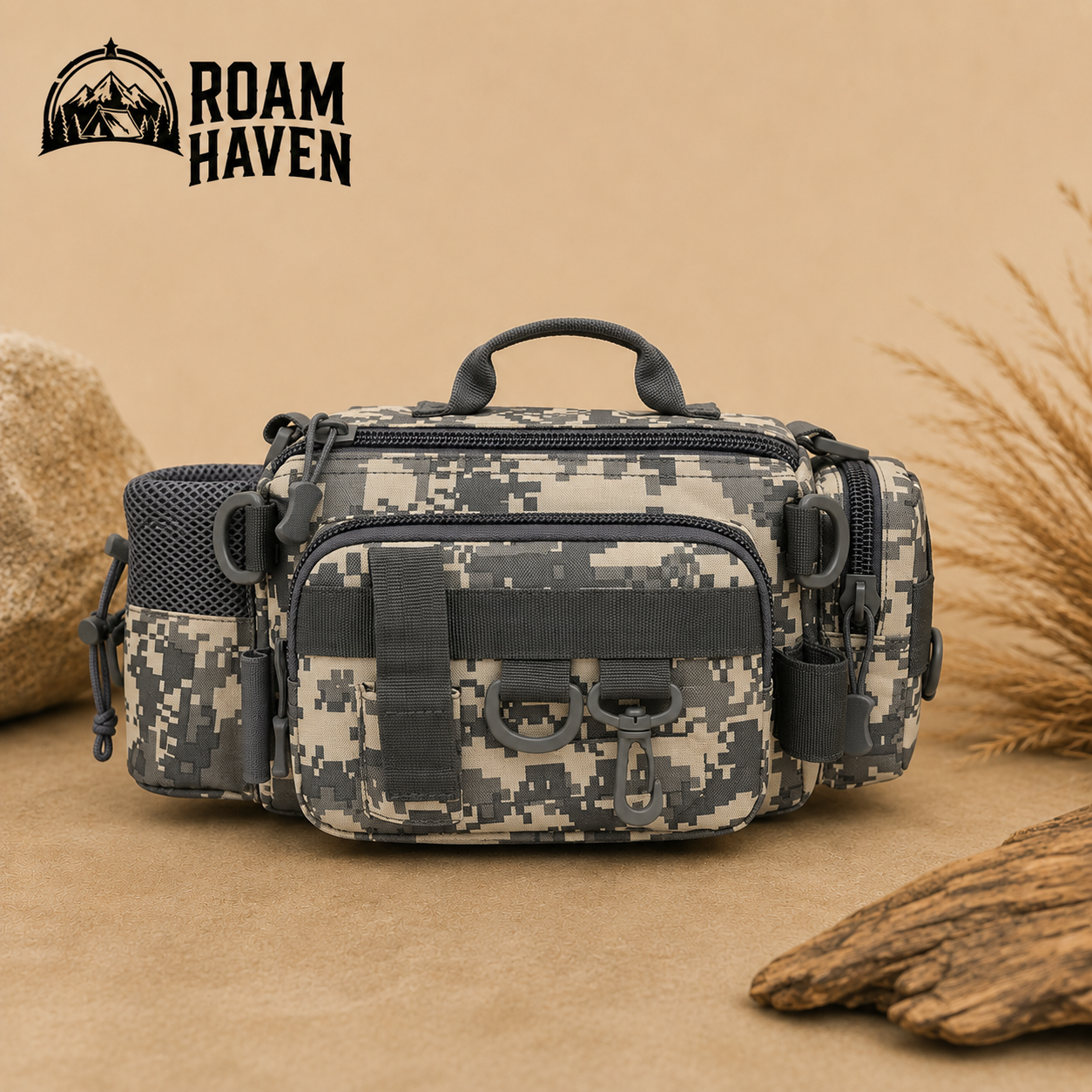 Roam Haven Fishing Pouch Waist Bag