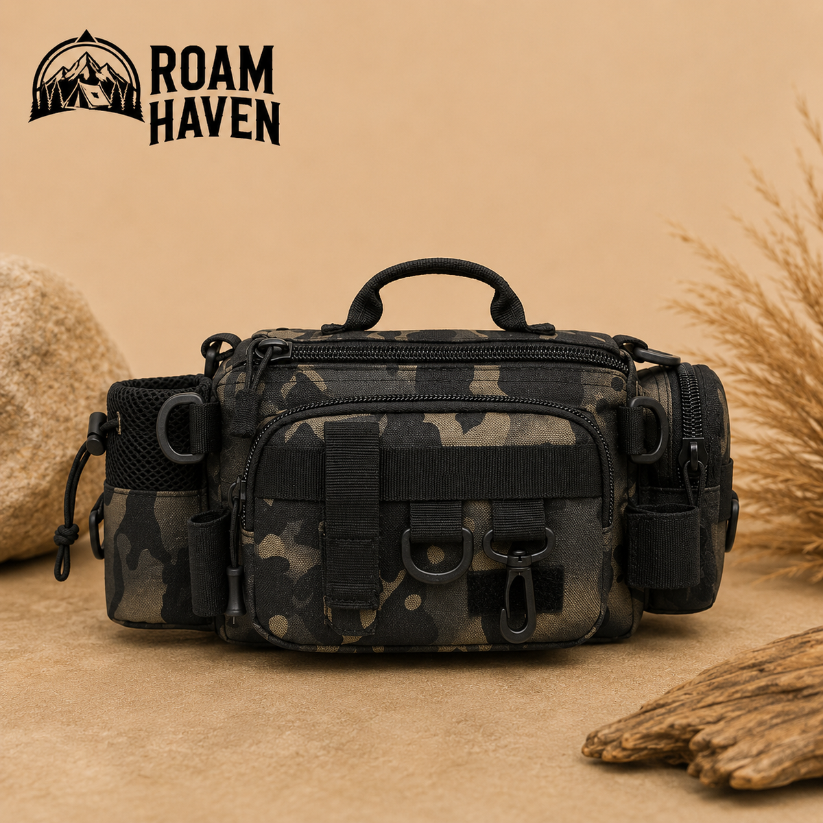 Roam Haven Fishing Pouch Waist Bag