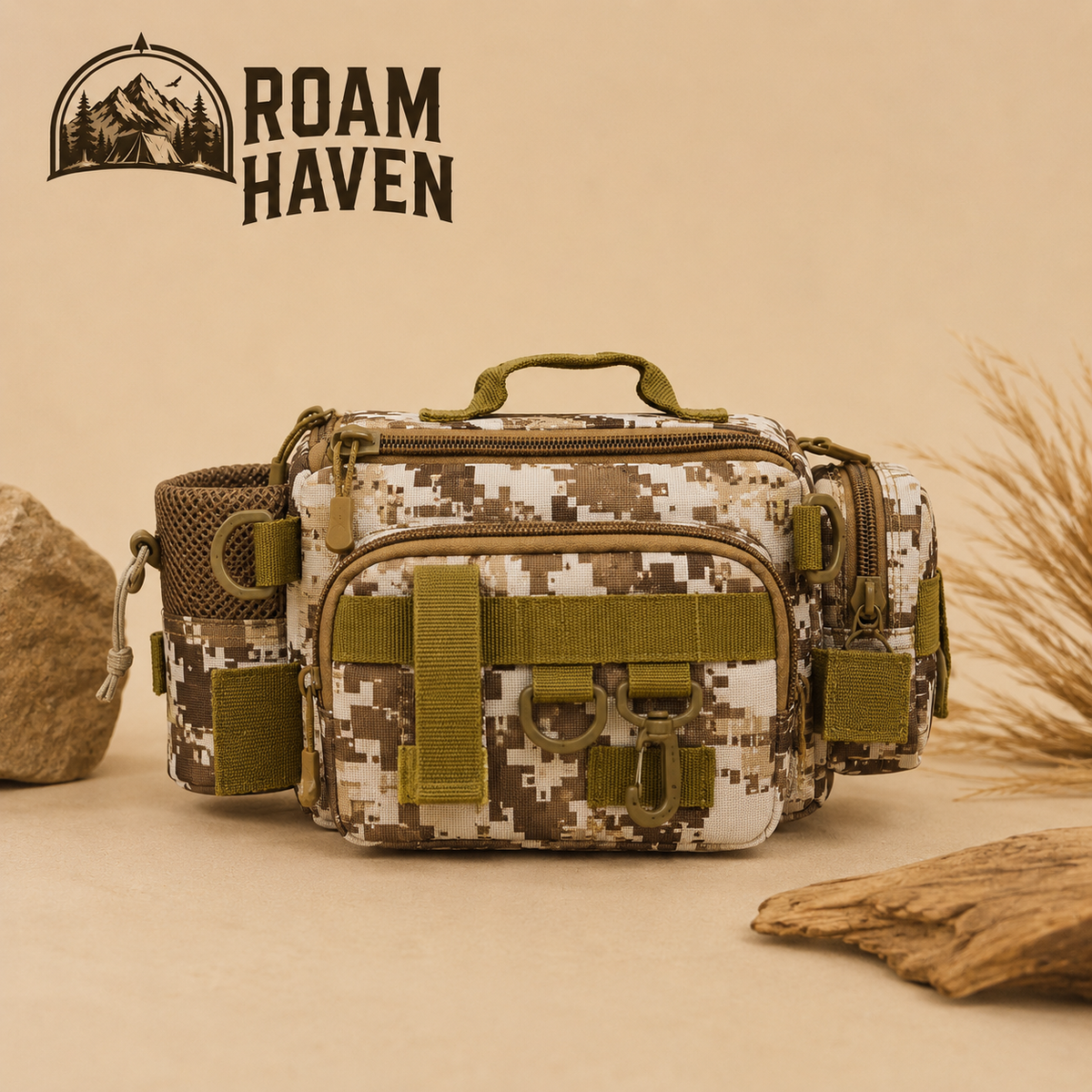 Roam Haven Fishing Pouch Waist Bag
