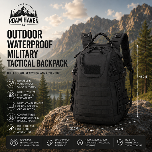 Outdoor Waterproof Military Tactical Backpack