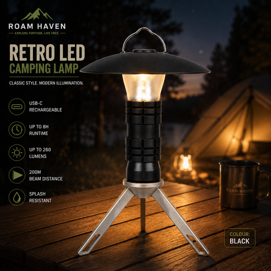 Retro LED Camping Lamp