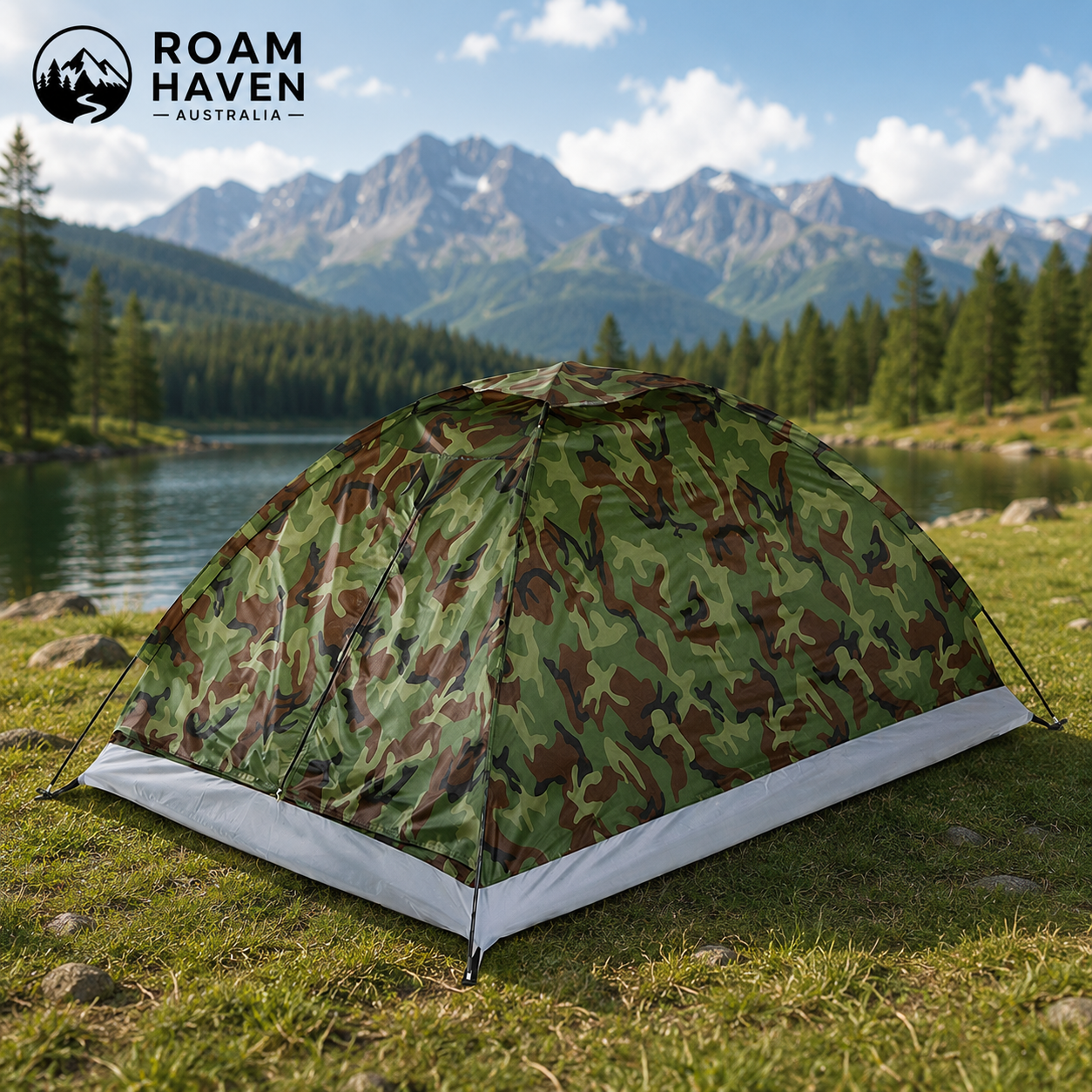 Single Roam Camouflage Camping Tent
