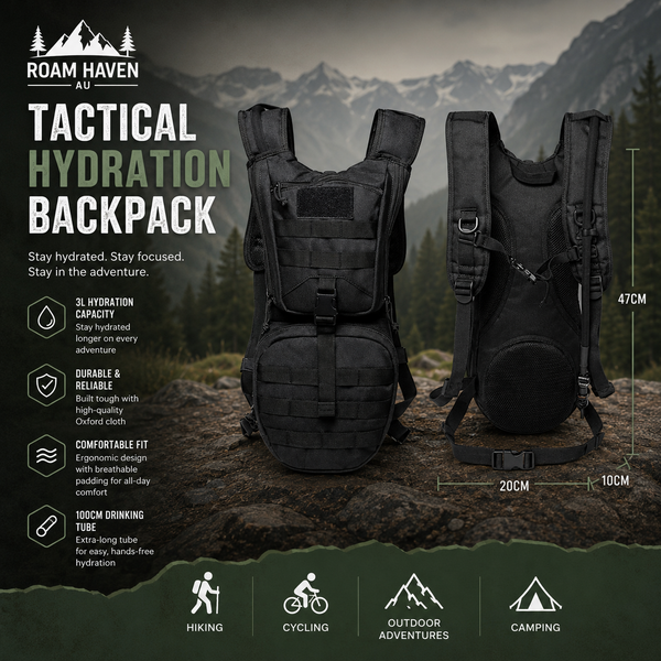 Tactical Hydration Backpack