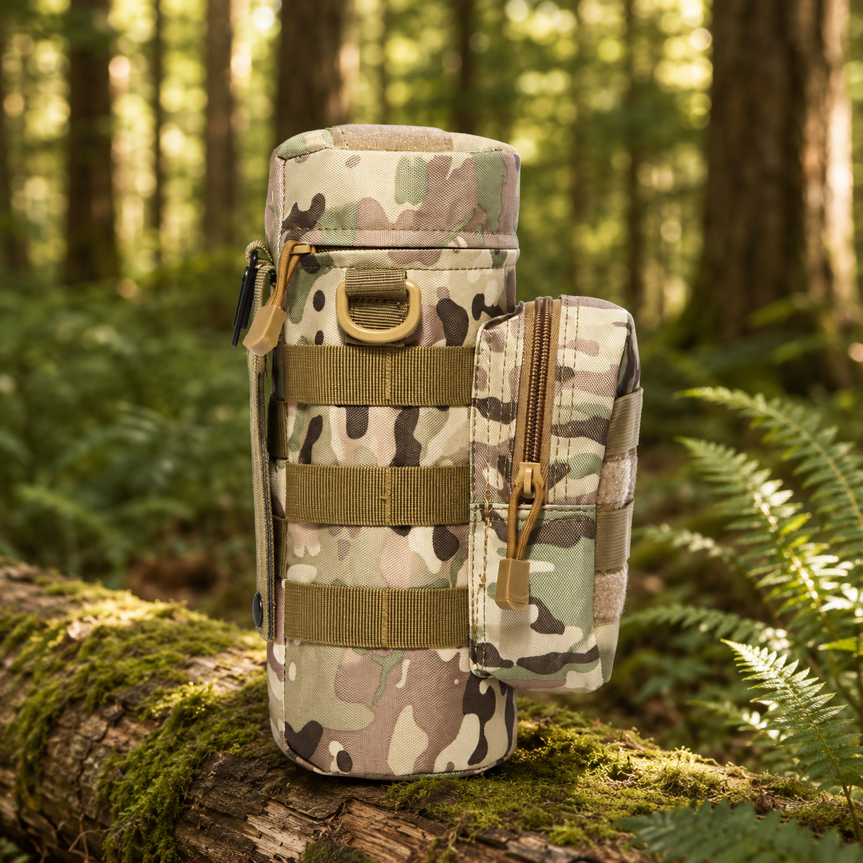 Tactical Camouflage Water Bottle Bag
