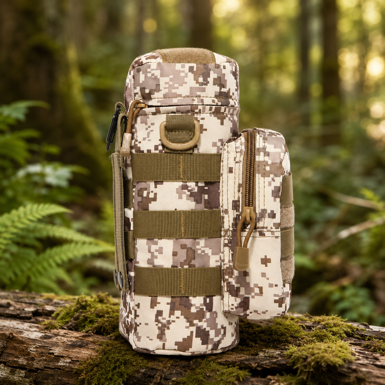 Tactical Camouflage Water Bottle Bag
