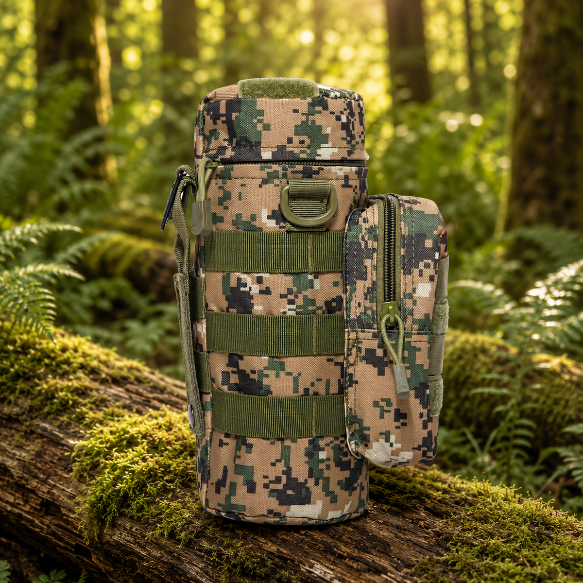 Tactical Camouflage Water Bottle Bag