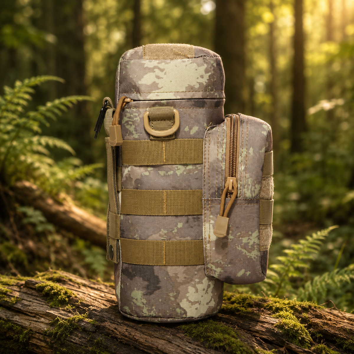 Tactical Camouflage Water Bottle Bag