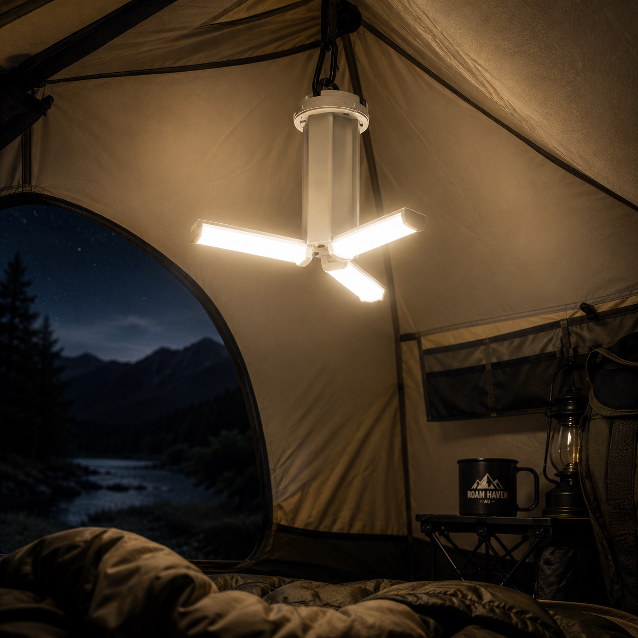Portable Hanging LED Lamp